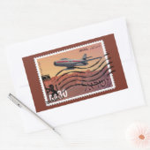 Sticker Rectangulaire 50e anniversaire de la réunification de Jérusalem (Enveloppe)