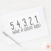STICKER RECTANGULAIRE 54321 (Enveloppe)