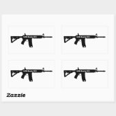 Sticker Rectangulaire 5,56 Beats 911 (Feuille)