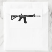 Sticker Rectangulaire 5,56 Beats 911 (Sac)