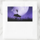 Sticker Rectangulaire 5 silhouette velue 2 (Sac)