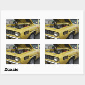 Sticker Rectangulaire 69 Yenko Camaro (Feuille)
