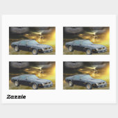Sticker Rectangulaire 76 FireChicken Tribute Design Toolbox (Feuille)