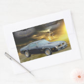 Sticker Rectangulaire 76 FireChicken Tribute Design Toolbox (Enveloppe)