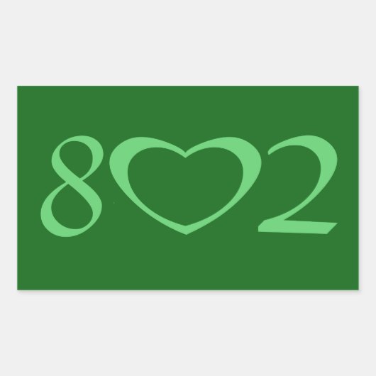 STICKER RECTANGULAIRE 802 (Devant)