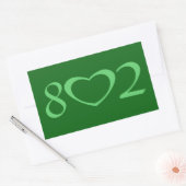 STICKER RECTANGULAIRE 802 (Enveloppe)