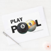 Sticker Rectangulaire 8 balles (Enveloppe)
