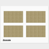 Sticker Rectangulaire 8 bits Pixel Tatami Mat 畳 (Feuille)