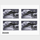 STICKER RECTANGULAIRE A-12 (Feuille)