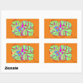 STICKER RECTANGULAIRE À L'EXTÉRIEUR - (Feuille)