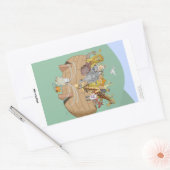 Sticker rectangulaire à souder en arc (Enveloppe)