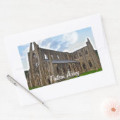 Sticker Rectangulaire Abbaye de Tintern, Monastère cistercien, Pays de G (Enveloppe)