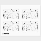 Sticker Rectangulaire Abs (Feuille)
