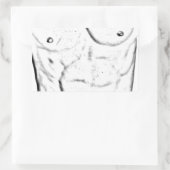 Sticker Rectangulaire Abs (Sac)