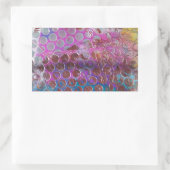 Sticker Rectangulaire Abstrait (Sac)