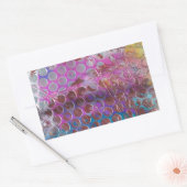 Sticker Rectangulaire Abstrait (Enveloppe)