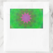 Sticker Rectangulaire Abstrait (Sac)