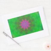 Sticker Rectangulaire Abstrait (Enveloppe)