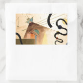 Sticker Rectangulaire Abstrait Kandinsky (Sac)
