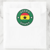 Sticker Rectangulaire Accra Ghana (Sac)