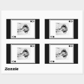 Sticker Rectangulaire ACE des ESPADES (Feuille)