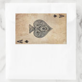 Sticker Rectangulaire Ace of Spades (Sac)