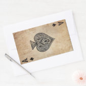 Sticker Rectangulaire Ace of Spades (Enveloppe)