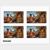 Sticker Rectangulaire Acis et Galatea (Feuille)