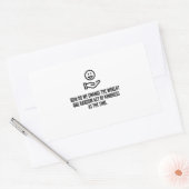 Sticker Rectangulaire Acte de gentillesse aléatoire (Enveloppe)