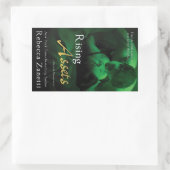 Sticker Rectangulaire Actifs en hausse par Rebecca Zanetti (Sac)