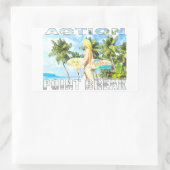 Sticker Rectangulaire Action - Point Break 01 (Sac)