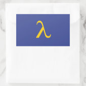 Sticker Rectangulaire Activisme LGBT (Sac)