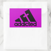 Sticker Rectangulaire Addicité (Sac)