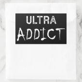 Sticker Rectangulaire Addict Ultra (Sac)