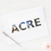 Sticker Rectangulaire Adesivo Acre (Enveloppe)