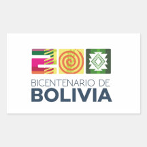 Adesivo bicentenario de la Bolivie
