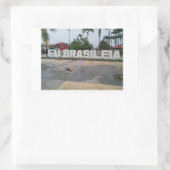 Sticker Rectangulaire adesivo Brasileia (Sac)