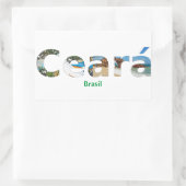 Sticker Rectangulaire Adesivo Ceará  (Sac)