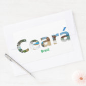 Sticker Rectangulaire Adesivo Ceará  (Enveloppe)