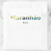 Sticker Rectangulaire Adesivo Maranhão (Sac)