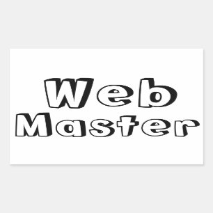 Sticker Rectangulaire Adesivo WebMaster
