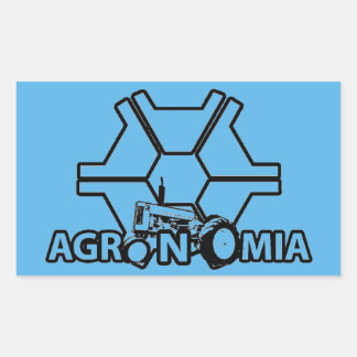 Sticker Rectangulaire Adhésive Agronomie