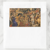 Sticker Rectangulaire Adorazione dei Magi (Sac)