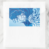 Sticker Rectangulaire Aeolus (Sac)