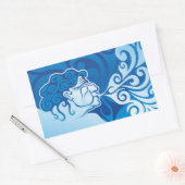 Sticker Rectangulaire Aeolus (Enveloppe)