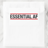 Sticker Rectangulaire AF essentielle (Sac)