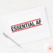 Sticker Rectangulaire AF essentielle (Enveloppe)
