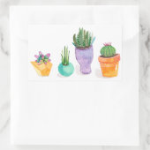 Sticker Rectangulaire Affichage réussi (Sac)
