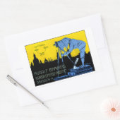 Sticker Rectangulaire Affiche photographique de Dresde 1913 (Enveloppe)
