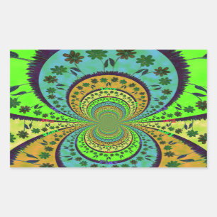 Sticker Rectangulaire African Traditional Hakuna Matata Couleurs.png